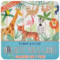 Jocuri magnetice pentru copii Floss and Rock - Jungla