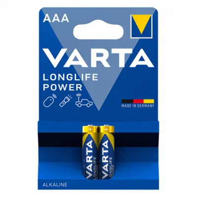 Baterii AAA R3, blister 2 Buc. Varta