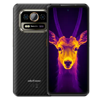 Telefon rugged Ulefone Armor 25T Pro Thermal, 5G, Dimensity 6300, 8GB RAM, 256GB, NFC, ThermoVue Turbo, Android 15