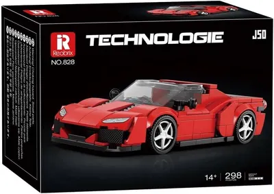 Constructor Reobrix Technologie - Ferrari J50 Sports Car, 1:24, 298 piese