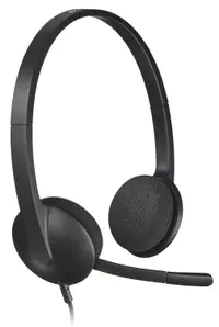 Casti Logitech - H340, negre
