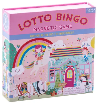 Magnetic Bingo Floss & Rock - Zâna Curcubeu