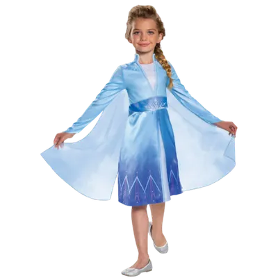 Costum Elsa 5-6 Ani