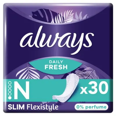 Always Absorbante subtiri zilnice 30 buc Slim Flexistyle