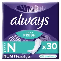 Always Absorbante subtiri zilnice 30 buc Slim Flexistyle