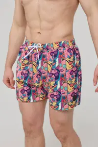 Comic Book Candy Pantaloni scurți de baie pentru bărbați