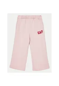 Pantaloni fete - 304985638 - Bumbac/Poliester - Roz - Roz