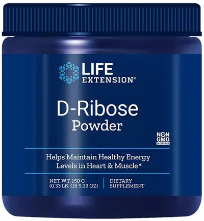 D-Ribose Powder, 150 g, Life Extension