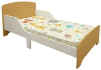 Pat pentru copii cu protecție și cadru de saltea Ginger Home - 140 х 70 cm