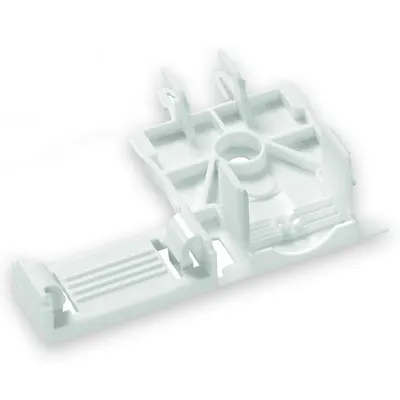 Strain relief plate; for 294 Series; for single strands; 3- to 5-pole; white