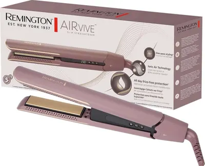 Placă de păr Remington - AIRvive S8930, 230°C, ceramică, violetă