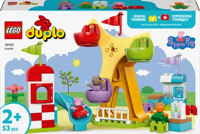 Constructor LEGO Duplo - Divertisment la târg (10453)