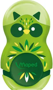 Ascutitoare cu Radieră 2 in 1 Maped Mini Cute - Loopy, verde