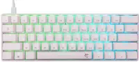 Tastatură mecanică White Shark - Shinobi 2, Blue Switch, RGB, alba
