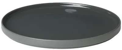 Farfuria principală Blomus - Pilar, 27 cm, gri-verde
