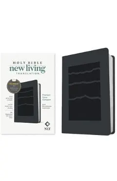 NLT Premium Value Compact Bible, Filament-Enabled Edition (Leatherlike, Black Mountainscape)