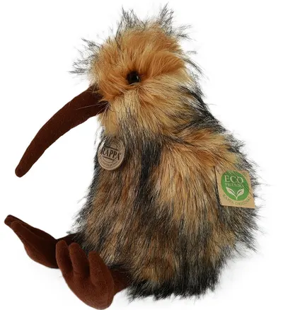 Jucărie de pluș Rappa Eco prietenii - Pasăre Kiwi, 23 cm
