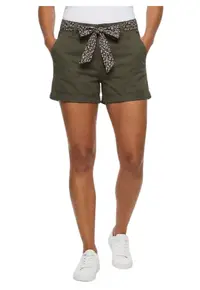 Pantaloni Chino scurti - cu cordon decorativ