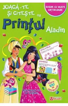 Joaca-te si citeste cu printul Aladin