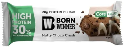 Core Plus Protein Bar, coco crush cu alune de pădure, 65 g