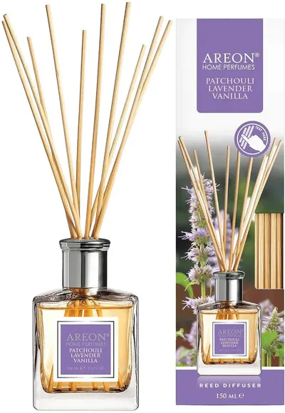 Bețișoare parfumate Areon Classic - Patchouli, Lavender, Vanilla, 150 ml