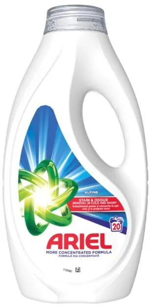 Detergent lichid Ariel - Alpine, 20 spălătorie