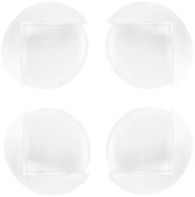 Protecții pentru colțuri Kikka Boo - 4 bucăți mici, rotunde