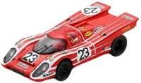 Model de colecționar NOREV Curse: Mașini - Porsche 917 #23, (1970) (Red) Jet car (750064)