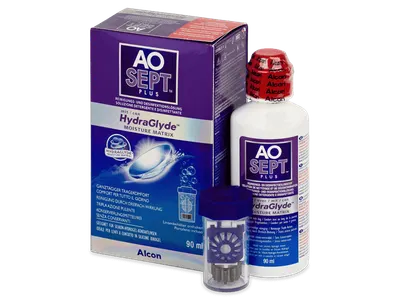 Soluție AO SEPT PLUS HydraGlyde 90 ml