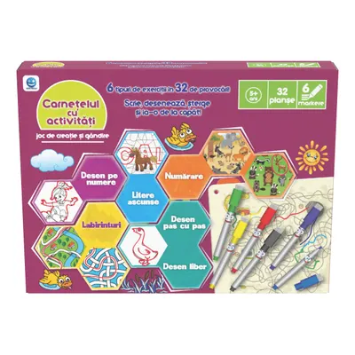 Joc de creatie si gandire, Smile Games, Carnetelul cu activitati