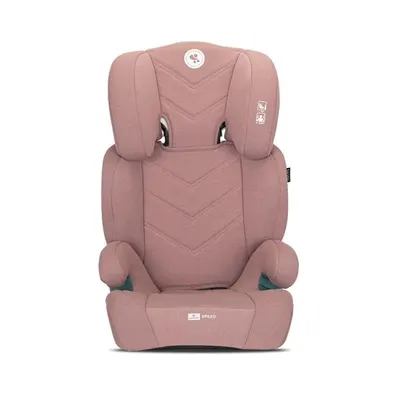 Scaun auto pentru copii Lorelli Speed Pink i-Size, transformabil in inaltator auto, tetiera reglabila, cotiere, husa detasabila, 3-12 ani, 100-150 cm