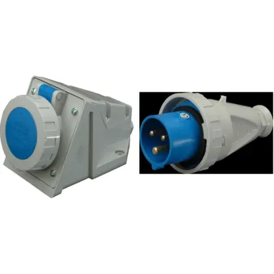 Solutie Completa Priza si Fisa Industriala SEZ IP67 (125A, 400V) - Putere si Protectie in Medii Extreme