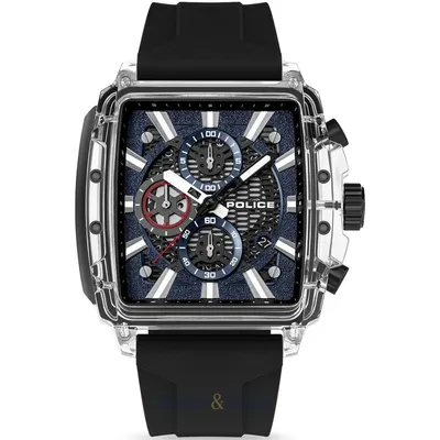 Ceas Police Police PEWGO00776X1 Mens Watch Clout Set Chrono Limited Edition 43mm 3ATM