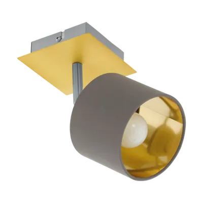 spot VALBIANO brushed brass, satin nickel 220-240V,50/60Hz
