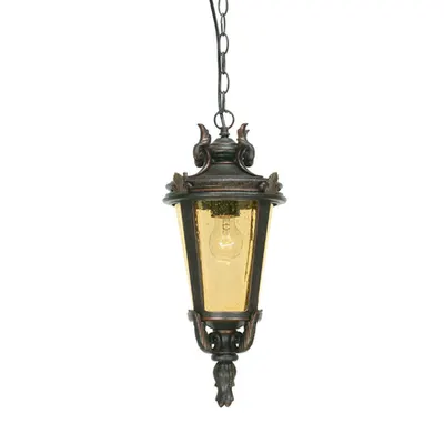 Lampa suspendata Baltimore 1 Light Medium Chain Lantern