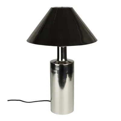 Veioză argintie din metal cu abajur din metal (înălțime 53 cm) Wonders – Zuiver