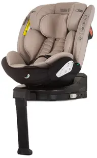 Scaun auto Chipolino - Torino, 360°, IsoFix, i-Size, 40-150 cm, macadamia