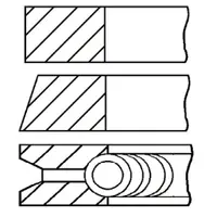 Set segmenti piston GOETZE ENGINE 08-336400-00