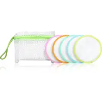 Revolution Skincare Skin Microfibre Cleansing Rounds dischete demachiante pentru make-up 6 buc