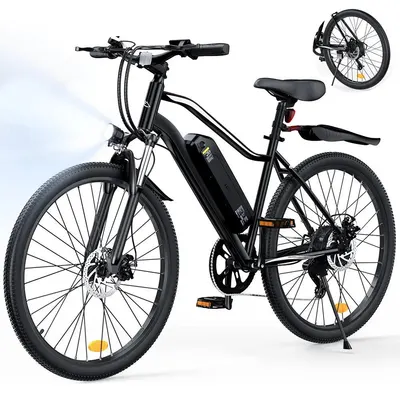 Bicicletă electrică de oraș iScooter EB3S 350W 540Wh 26-inch