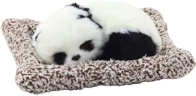 Jucărie pentru copii Lean Toys -Urs panda adormit, 18 cm