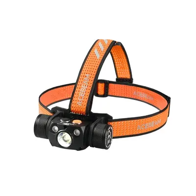 Lanterna profesionala pentru cap Acebeam H30 R+CRI, 4000 lumeni, 208 m