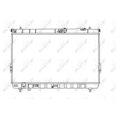 Radiator, racire motor NRF 53358