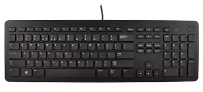 Tastatura DELL; model: KB 213P; layout: FRA; NEGRU; USB; "FMRKN"