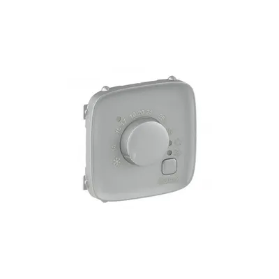 Capac Valena Allure - electronic room thermostat - aluminiu