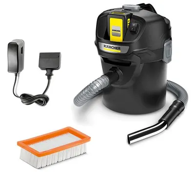Aspirator de cenușă Karcher – AD 2 Battery Set, negru