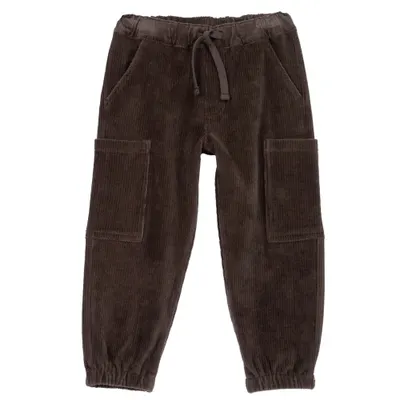 Pantaloni copii Chicco, maro inchis, 00668-69MC