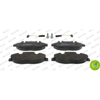Set placute frana, frana disc FERODO FVR1493