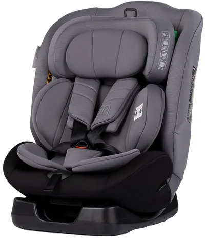 Scaun auto Chipolino - Mondial, i-Size, 40-150 cm, gri închis