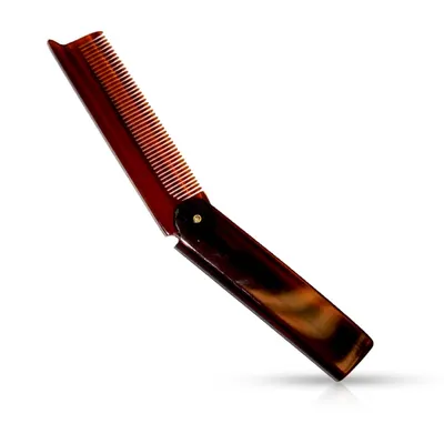 Pieptene EUROSTIL - pentru barba/mustata - stil briceag - 20 cm